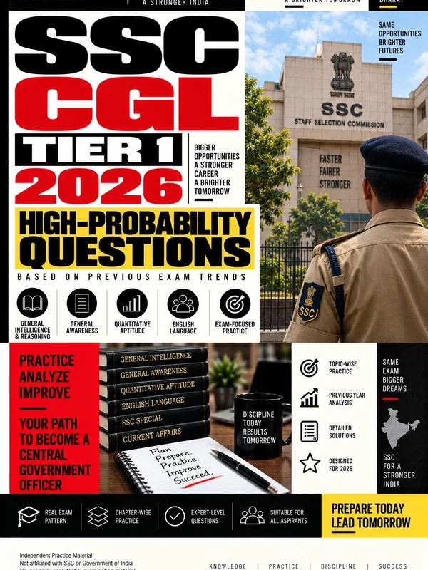 Exam Store SSC CGL Tier-1 preparation eBook cover