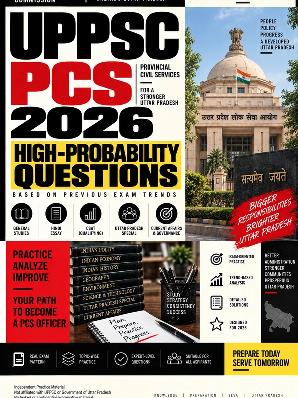 Exam Store UPPSC PCS preparation eBook cover
